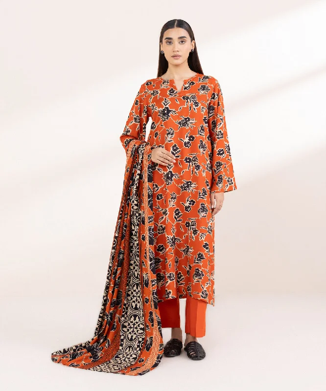 Printed Linen Dupatta