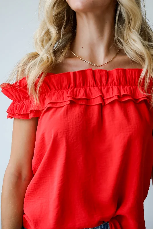 FINAL SALE - Iconic Bliss Ruffle Tank