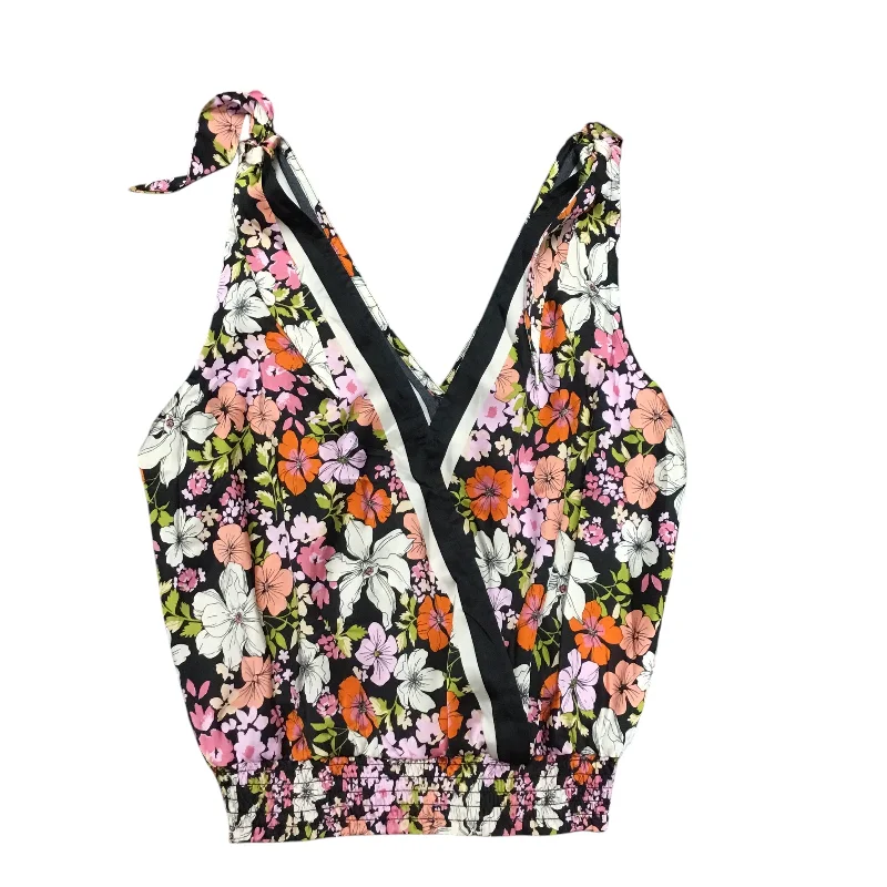 Top Sleeveless By Joie In Floral Print, Size: Xs