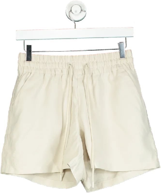 Reserved Beige Drawstring Shorts UK 8