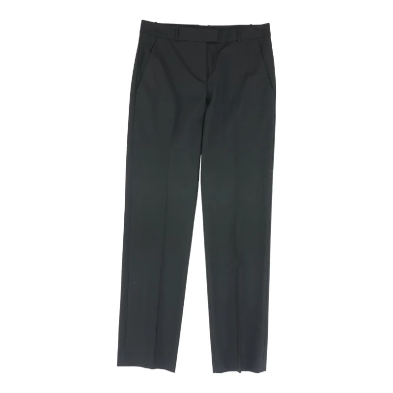 Black Solid Chino Pants