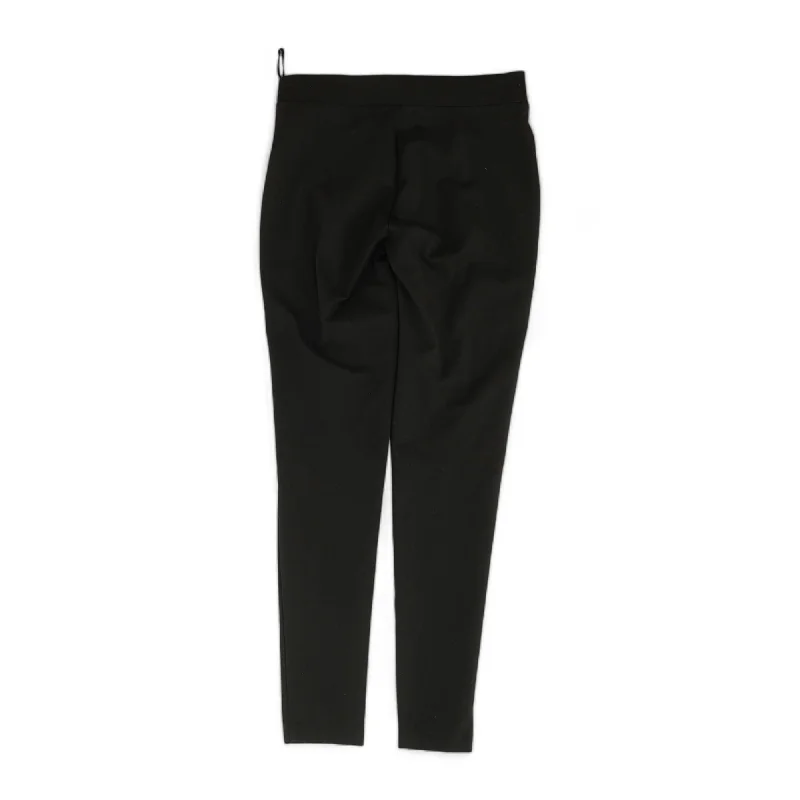 Black Solid Dress Pants