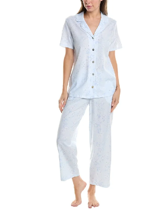 Carole Hochman 2pc Shirt & Pant Set