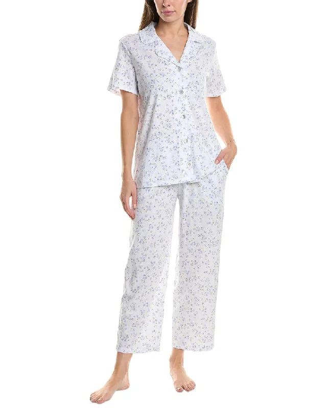 Carole Hochman 2pc Shirt & Pant Set