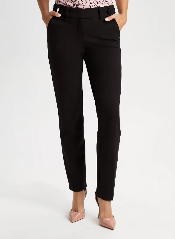 City Fit Straight Leg Pants