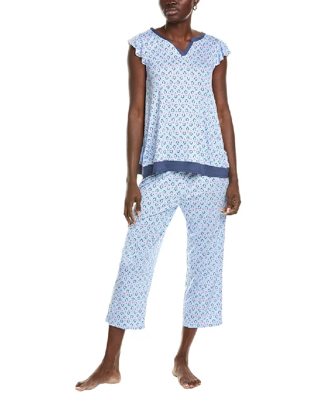 Ellen Tracy 2pc Shirt & Pant Set