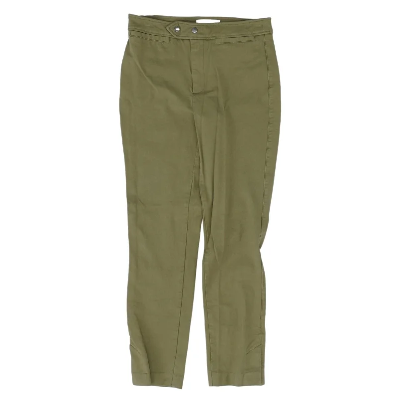 Khaki Solid Pants