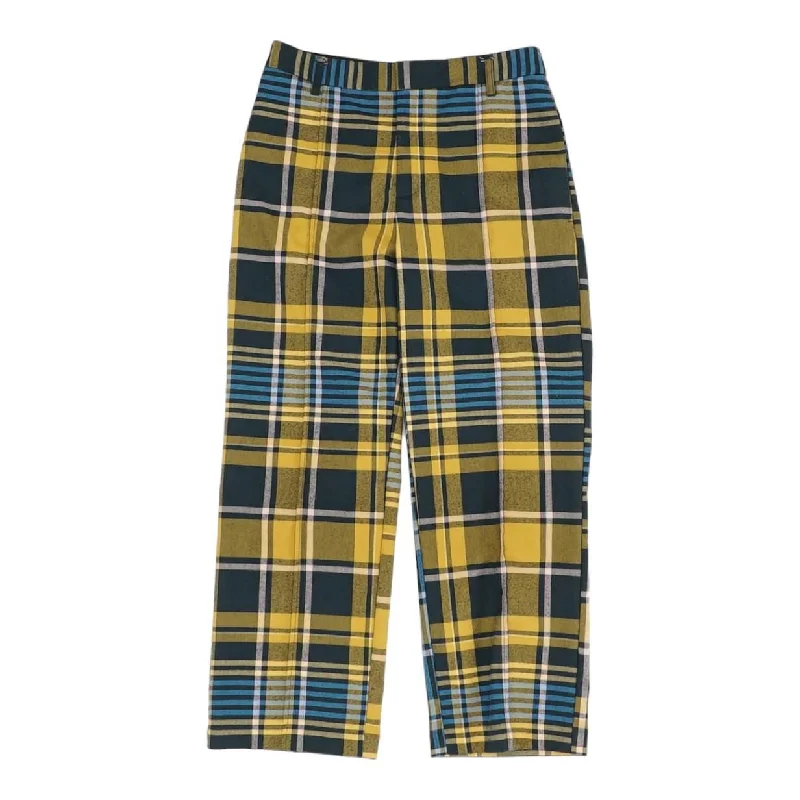 Multi Plaid Chino Pants