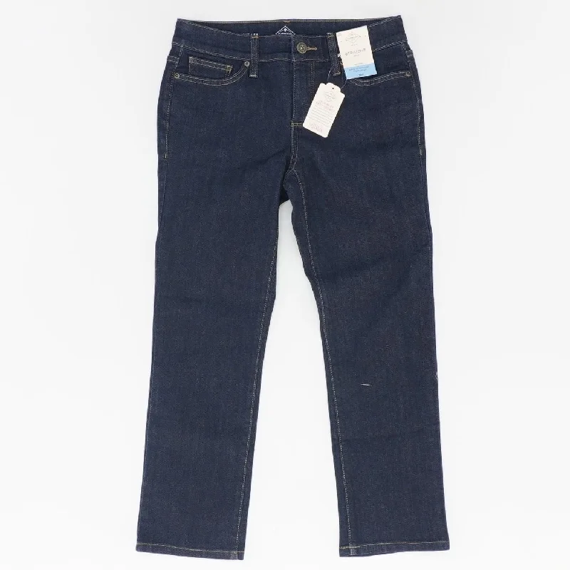 Navy Solid Mid Rise Jeans