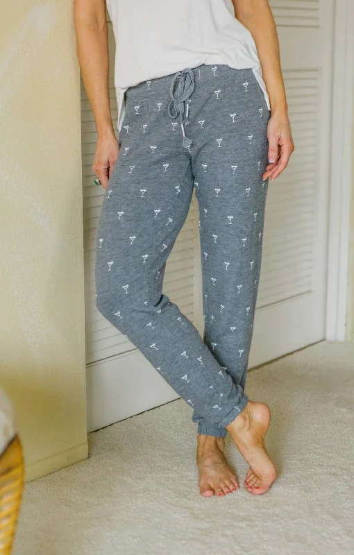 Peachy Party Pant In Smoke