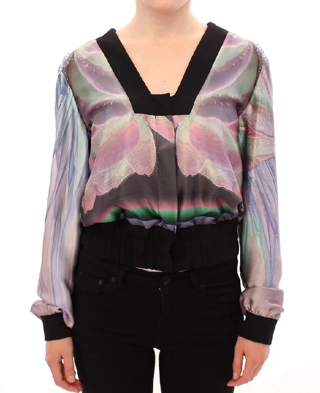 Sergei Grinko  silk blouse Women's jacket