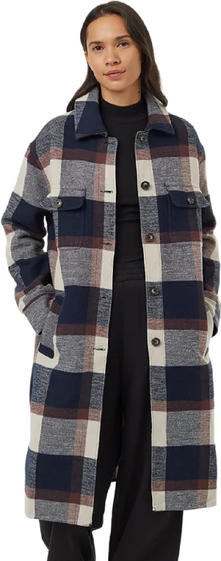 Heavy Weight Flannel Long Jacket - Women's|-|Manteau long en flanelle épais - Femme