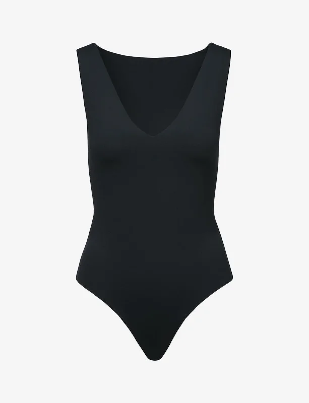 Neoprene Deep V Bodysuit