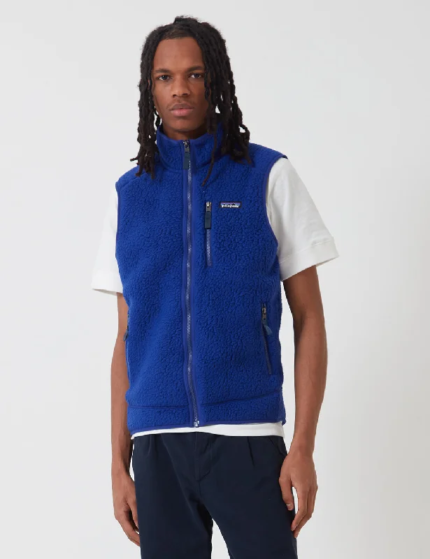 Patagonia Retro Pile Vest - Cobalt Blue